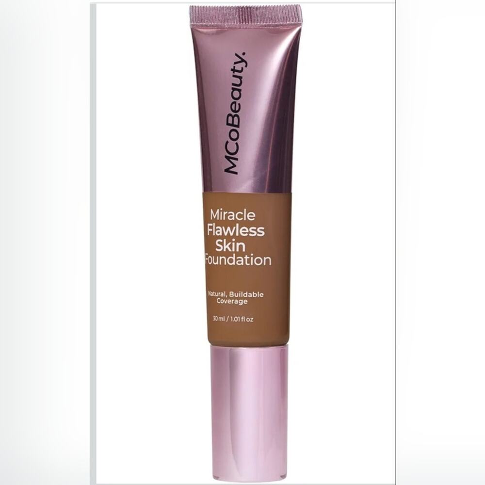 New/ Sealed MCoBeauty Miracle Flawless Skin Foundation - Deep